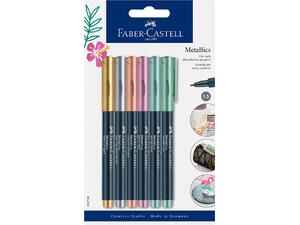 Μαρκαδόρος ανεξίτηλος Faber Castell Metallics 1.5mm σε διάφορα χρώματα